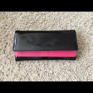 Black And Pink long wallet